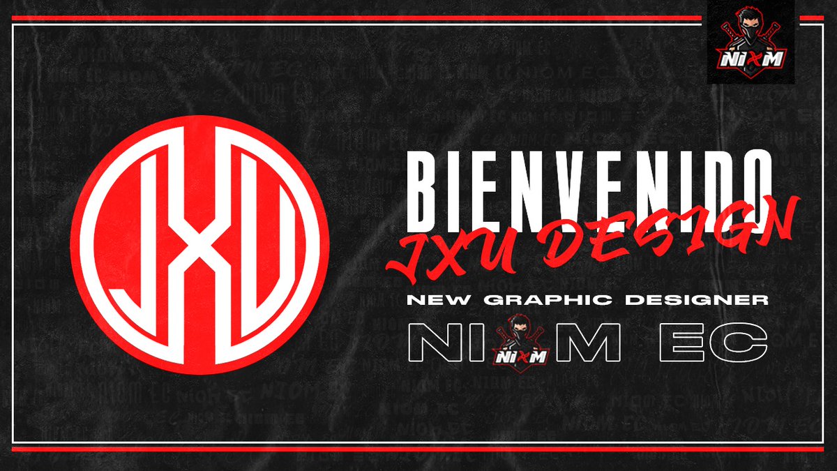 #PRESENTACIÓN ⚡

Hoy toca presentar a alguien muy especial,a quien manejará nuestros diseños durante el año ✍️

¡Bienvenido <a href="/JXUDesign/">JXU Design</a> nuevo ninja en la familia!🥷

#BeNiom #NiomOnTop 🥷⚡
