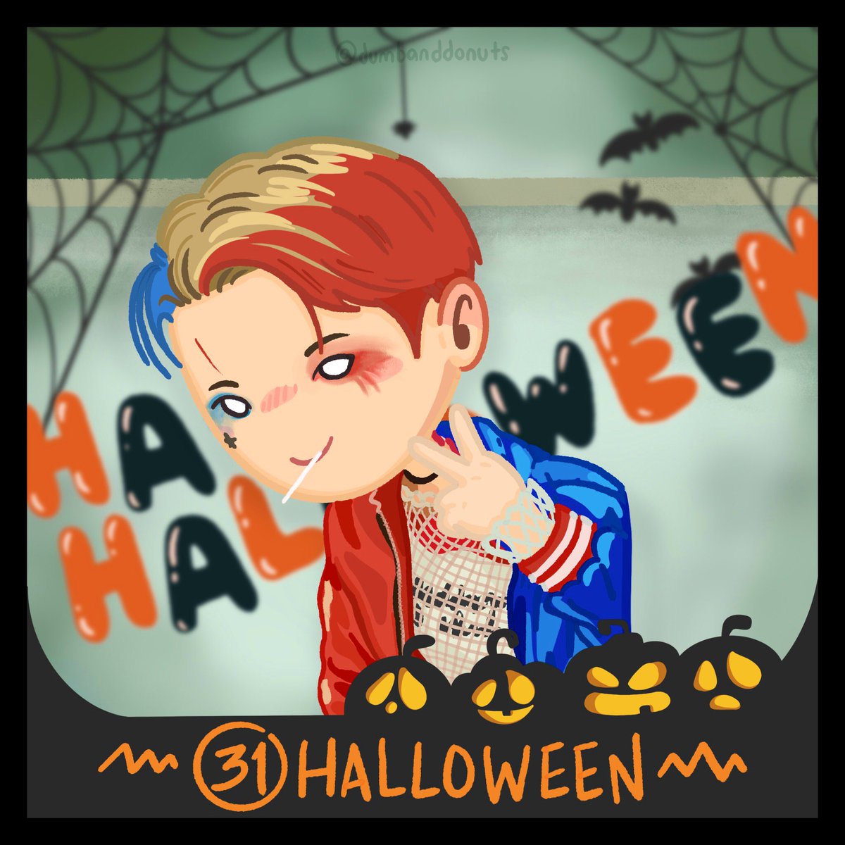 dumbanddonuts's tweet photo. #31 #HALLOWEEN
Harlowenee! Or something
#WONHO
#MBBARTPROMPTS
#monstaxfanart
#MONSTAX
@OfficialMonstaX @official__wonho https://t.co/QbvR96WQvu