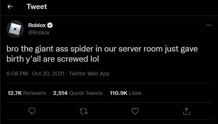 Bvlol2's tweet image. Roblox is screwed #RipRoblox