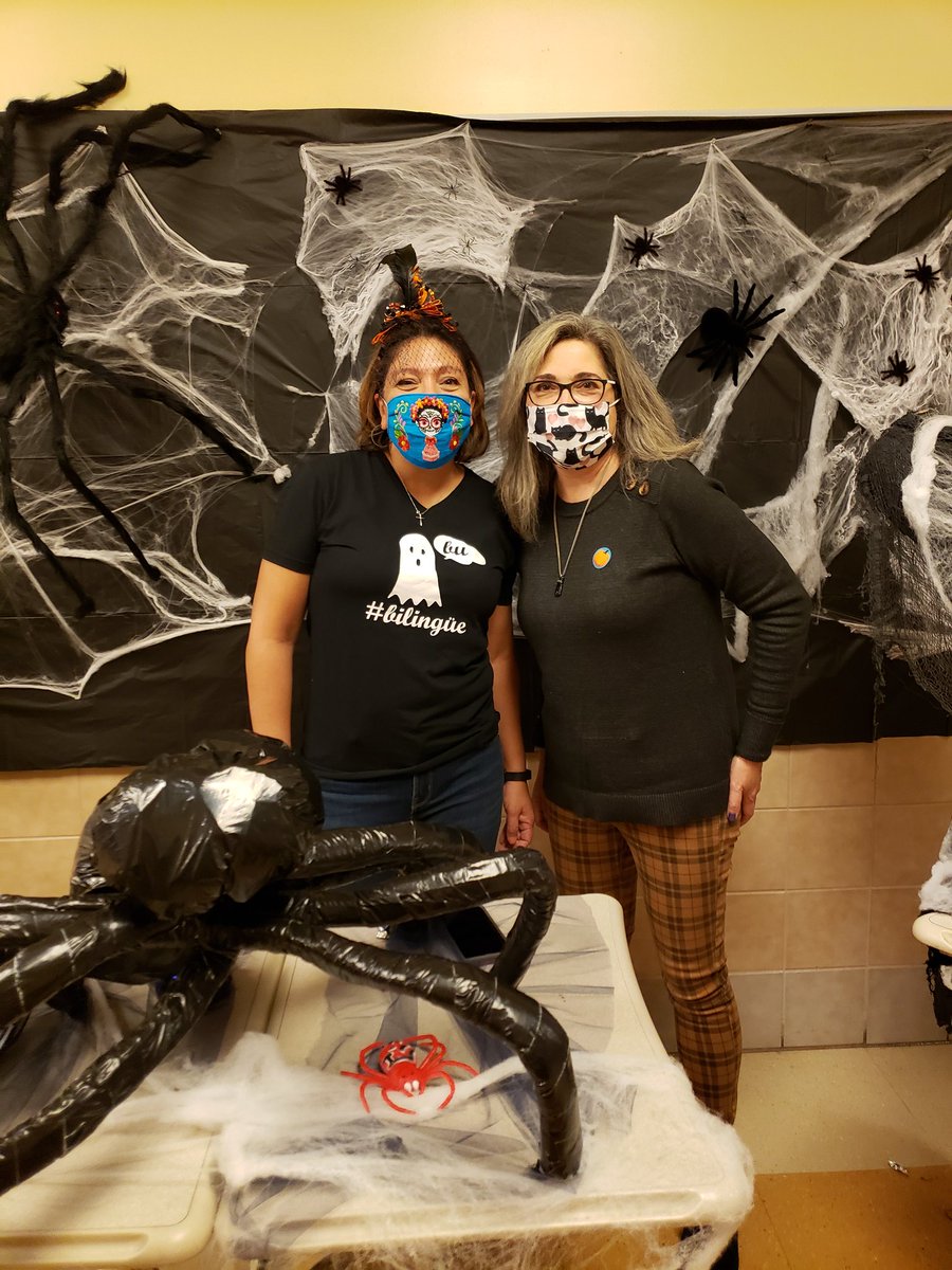 We had a blast at the indoor   trick or treating at the Saturday Academy!