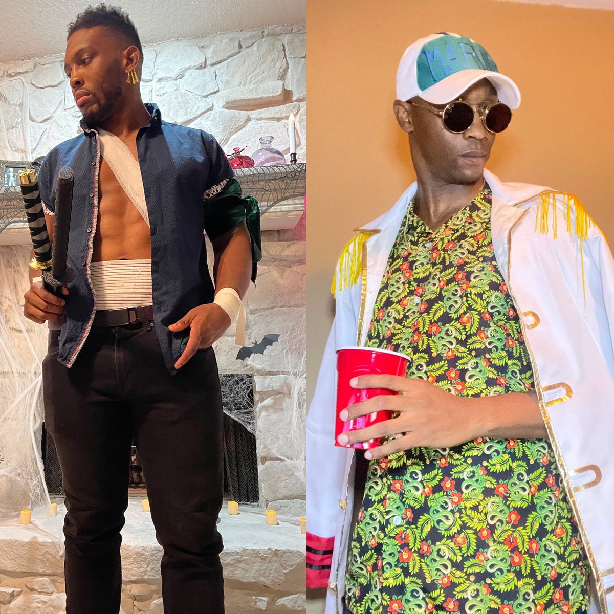 SpicyRamenP's tweet image. Happy Halloween from 2/3rds of the Spicy Ramen Crew!! Our Co-Hosts JP and Shak bringing 🔥 with the One Piece Cosplays! #Cosplay #Anime 

@jp_toomuch- Roronao Zoro 
@Sir_Shak- Akainu/Aokiji w/ the Red Cup