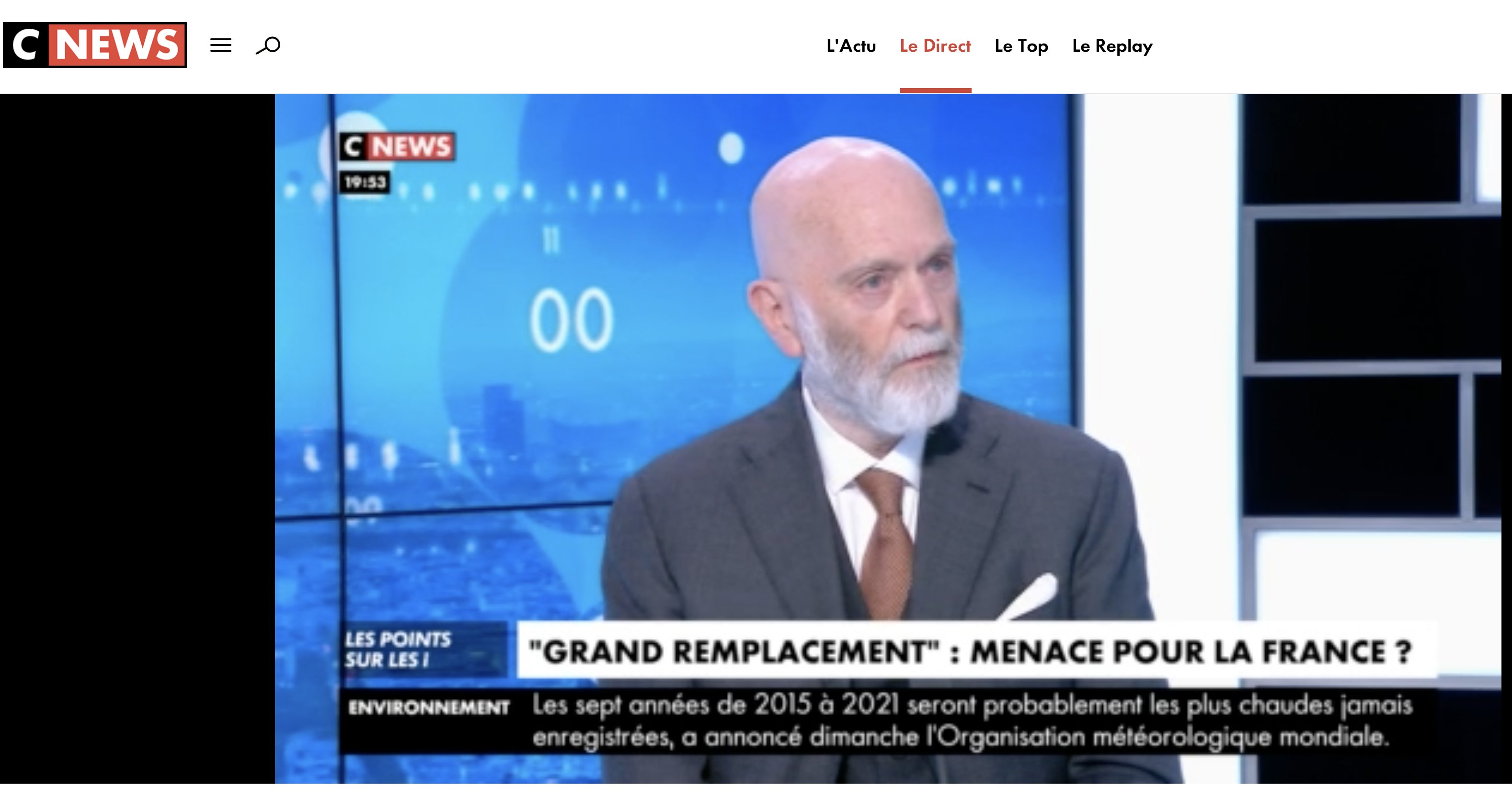 Cnews Replay Les Points Sur Les I Sleeping Giants FR on Twitter: "🚨#Cnews fait la promo de #RenaudCamus,  raciste multirécidivistes, le laisse étaler son délire du  "#GrandRemplacement" Liste, non-exhaustive, des actes terroristes inspirés  par ce délire #Christchurch #Utoya #Oslo #