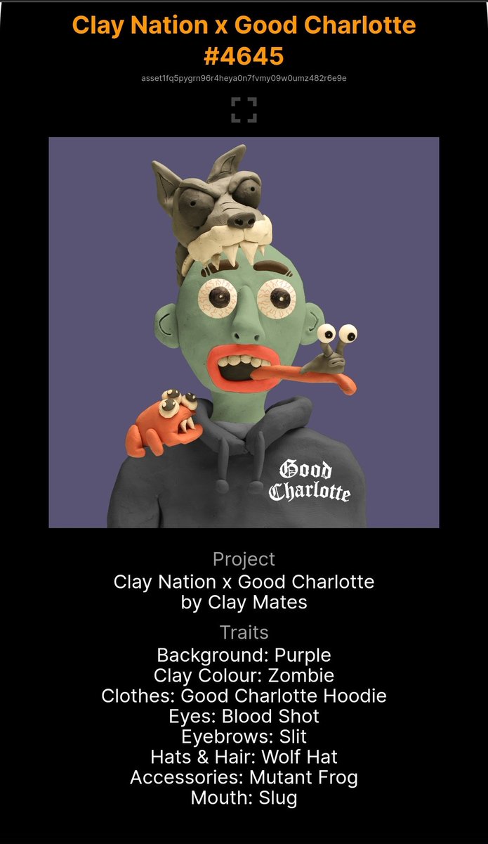 Inosuke71106547's tweet photo. @The_ClayMates @GoodCharlotte 👹 https://t.co/eZpK2oGw1g