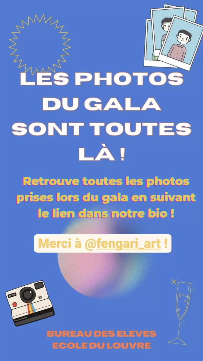 BDE Ecole du Louvre tweet media