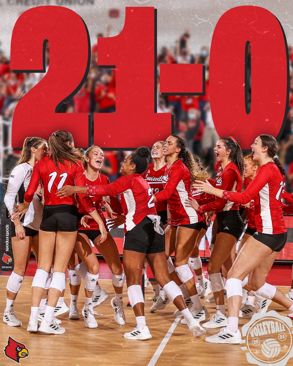 LouisvilleVB's tweet photo. 𝐁𝐄𝐒𝐓 𝐒𝐓𝐀𝐑𝐓 𝐈𝐍 𝐏𝐑𝐎𝐆𝐑𝐀𝐌 𝐇𝐈𝐒𝐓𝐎𝐑𝐘.

#GoCards https://t.co/LI5quNHfPH
