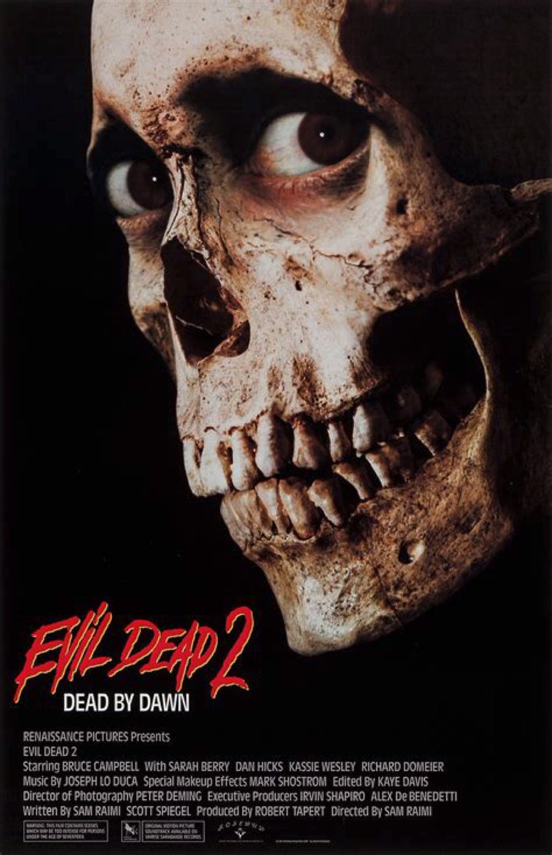 GalvesLuke's tweet photo. Let’s have a laugh while we’re scared next Evil Dead II Dead by Dawn #BruceCampbell #Necronomicon #Halloween #groovey https://t.co/go6zrJP956
