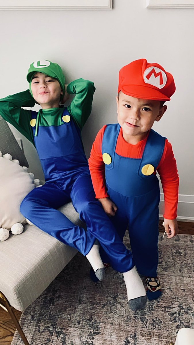 A Skeleton, The Hitman, and the Mario Brothers! 🦴❤️🪠 
#halloween #nintendo #brethart