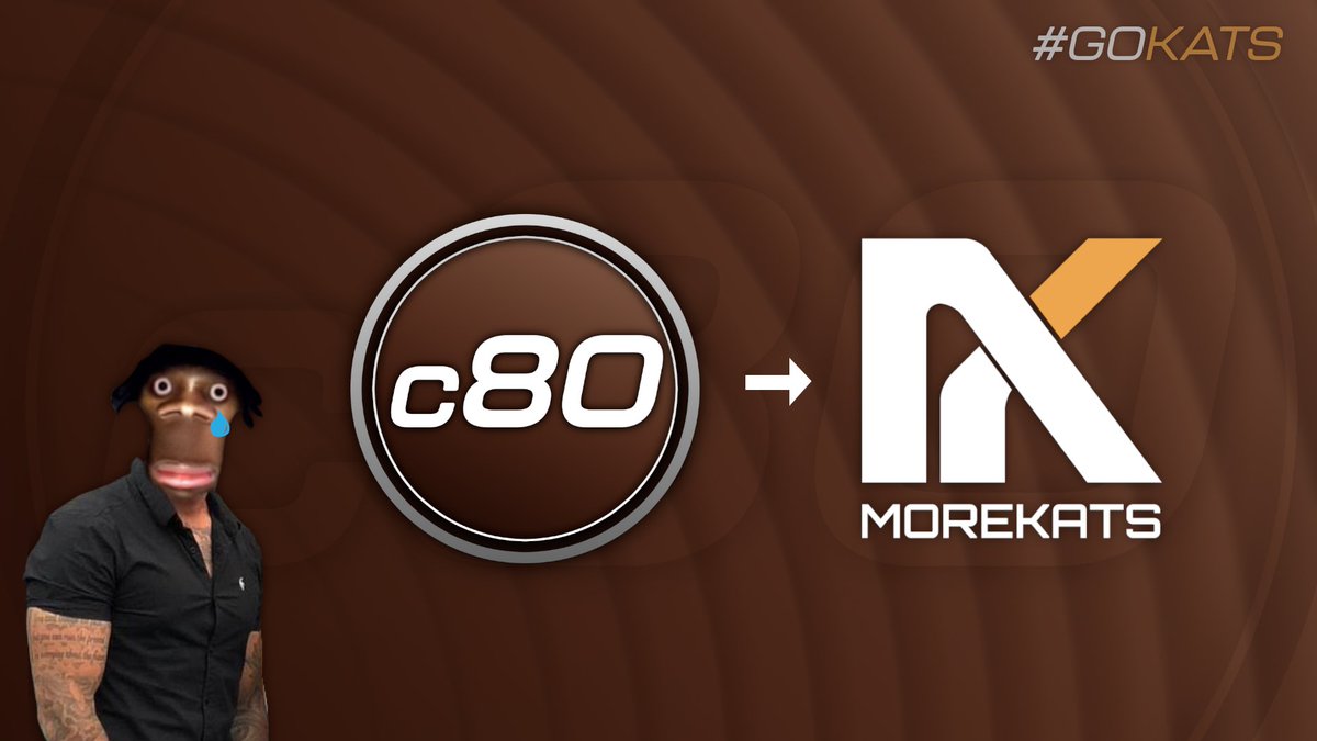 Mit tränendem Auge verkünden wir das Ende von <a href="/c80png/">c80</a>. Das Roster wird kommende Season unter <a href="/Morekats/">Morekats Gaming</a> in Division 1 der <a href="/7SeriesRL/">7Series🏁</a> antreten #GOKATS👏🔥💯 

➕<a href="/GoloRL/">Golo</a> tritt <a href="/Morekats/">Morekats Gaming</a> bei
➖@tvylics wechselt zu @BlackLotusBLG

Danke für die Zeit und viel Erfolg @tvylics! 🧡