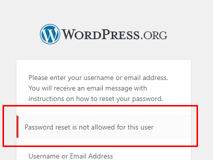 ComplexCoder's tweet photo. @WordPress Hi, @WordPress  I can't login to my https://t.co/FsstOuBAHf account. Even I can't reset my password. See bellow screenshot. I want to login and submit my themes and plugin to contribute wordpress. https://t.co/oCg2VE7cCI