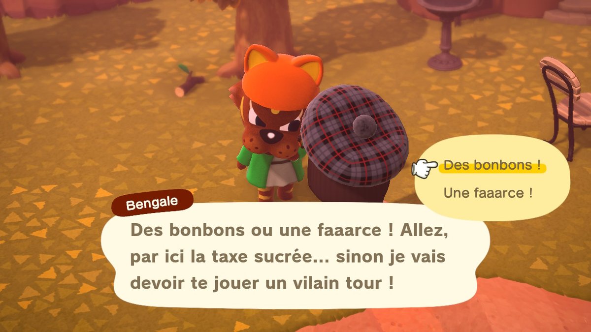 JessAcnh's tweet photo. Joyeux halloween! #AnimalCrossing #ACNH #NintendoSwitch https://t.co/rEHPUHPAtr