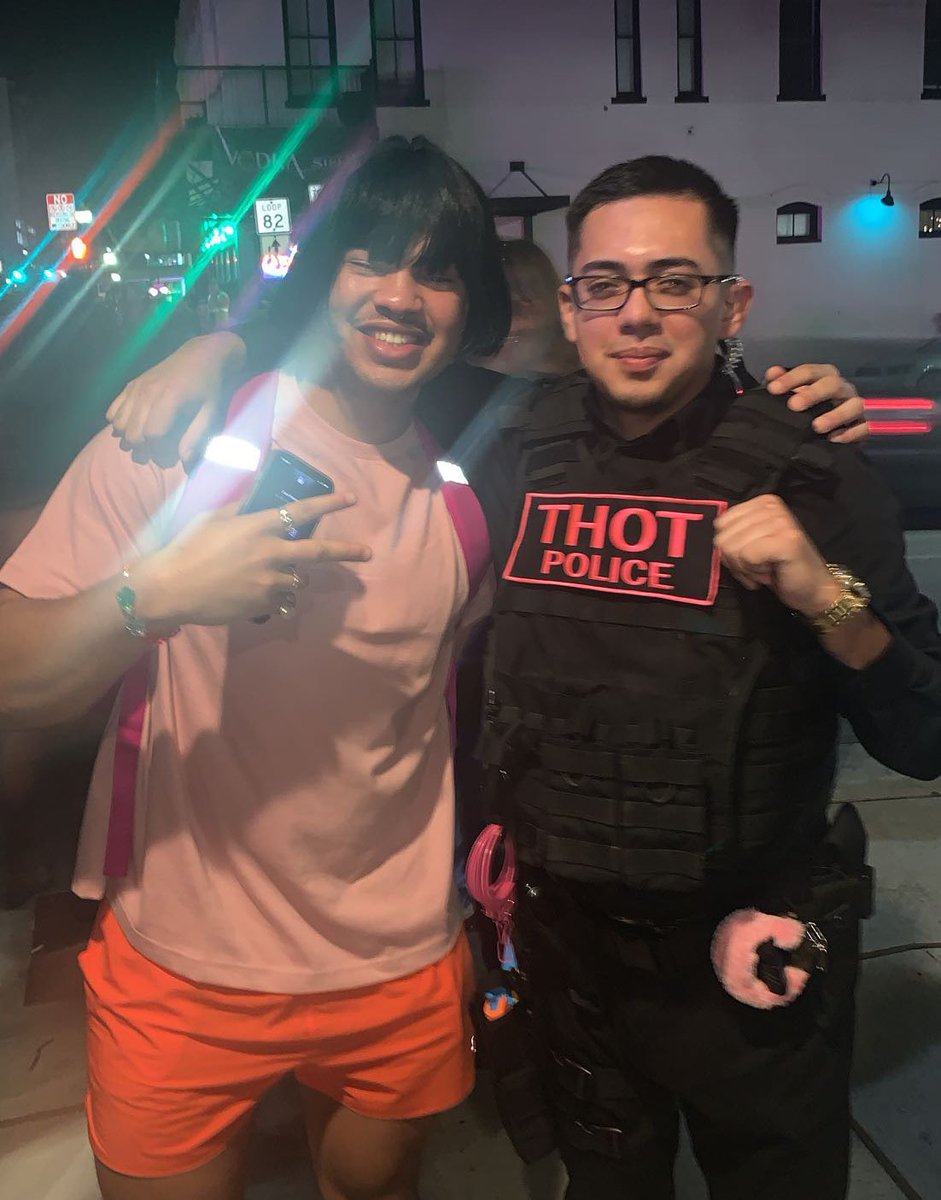 JahirTX's tweet photo. Halloween 2021 and by far my fav one to date so far 😅😂 #thotpolice https://t.co/FJl3ZsS7Qn