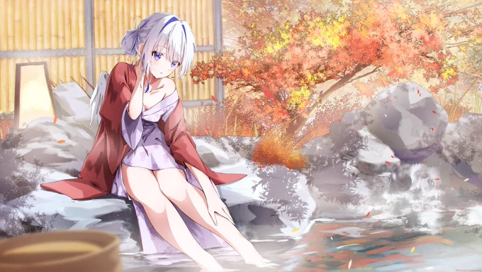 秋の温泉♨～

#かなたーと 