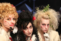 cheeriothinker's tweet photo. happy halloween from the unholy trinity! 💃✨ did anyone dress up as a cheerio?? https://t.co/DyMtiezpJP