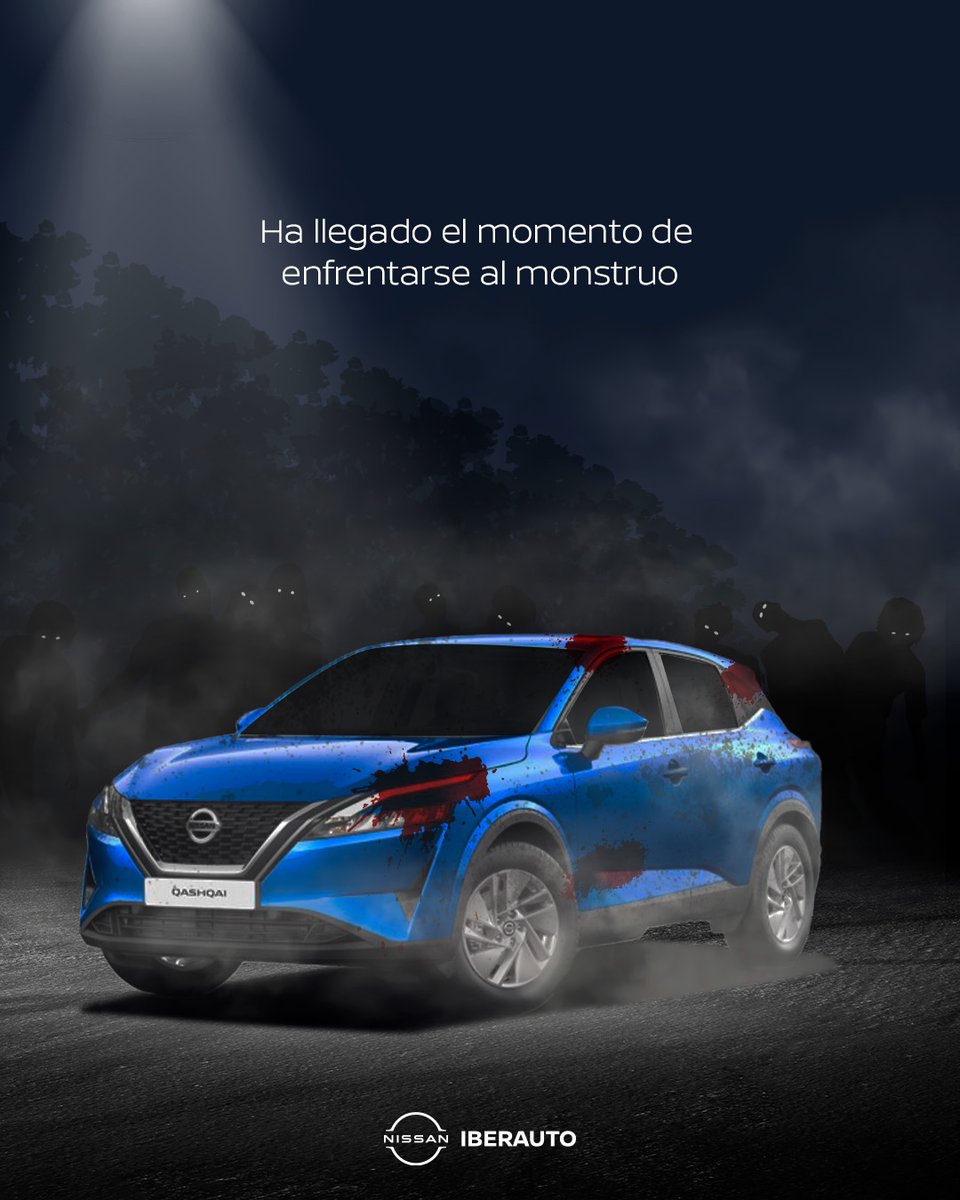¿Miedo en la noche de #Halloween? ¡Yo llevo un Nissan! 😘🎃👻