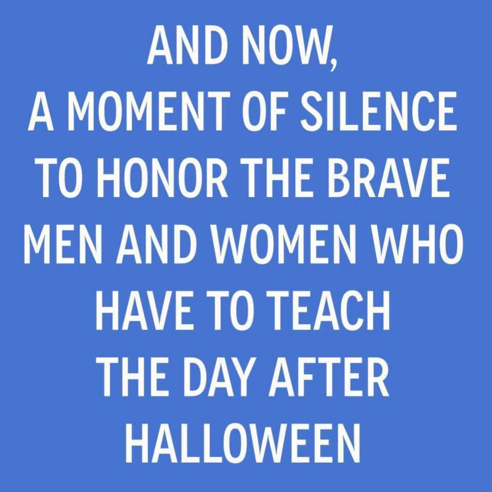 The struggle is real. 🎃