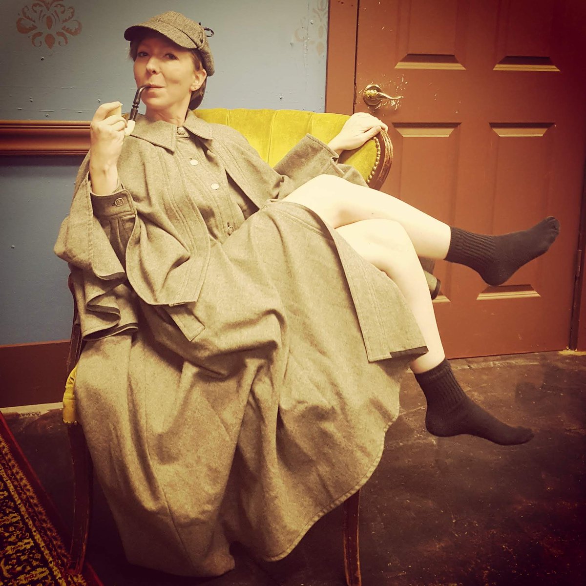 So tired of the inappropriate sexualization of Halloween costumes. They're even doing #SherlockHolmes now.