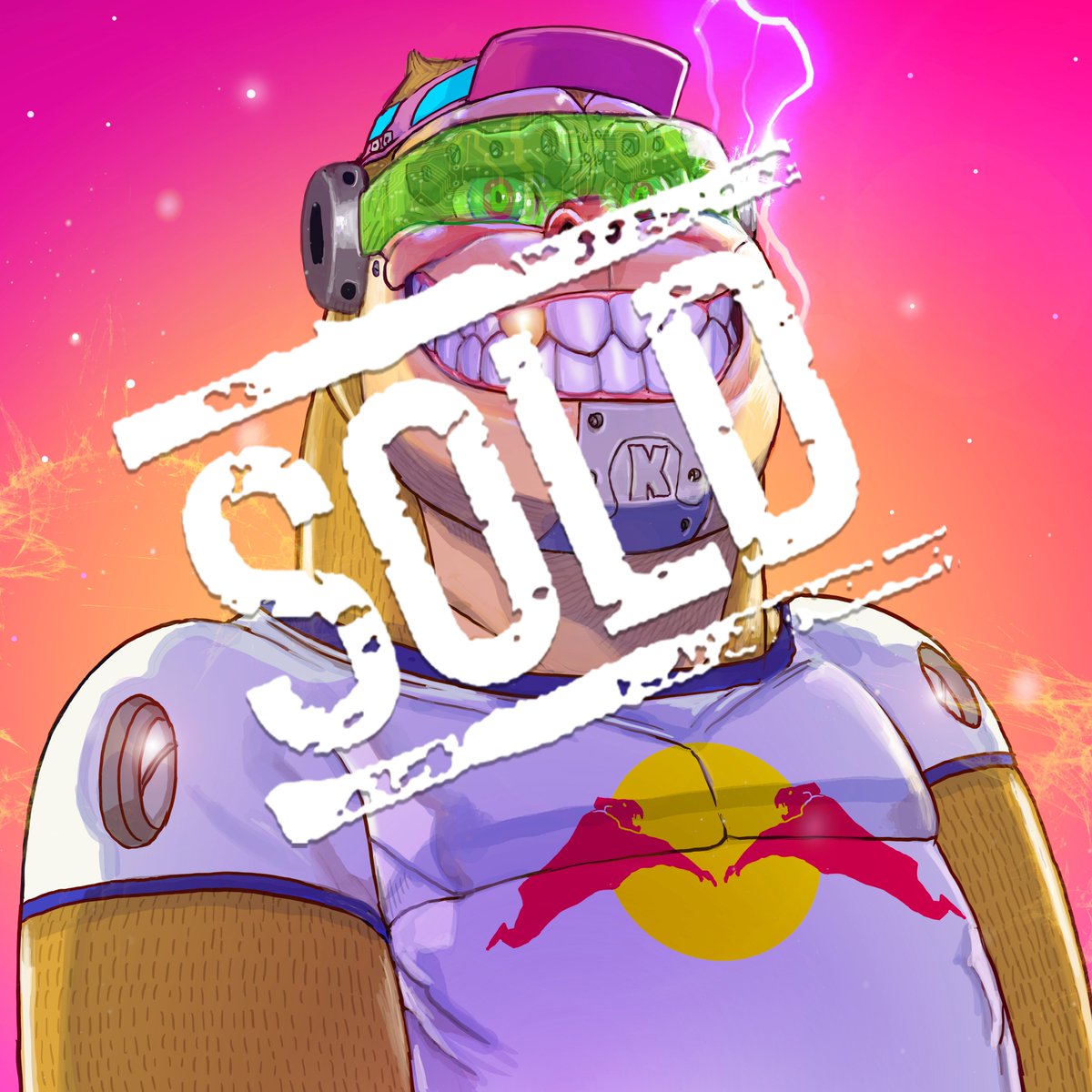 "SOLD"
"Kong Bot#66: Power Kong by:JiggyBug"
Thank you @irem_bztk for your support

<a href="/opensea/">OpenSea</a>
#NFT #NFTs #nftcollector #NFTartist #opensea #OpenSeaNFT #NFTCollector #NFTart #nft_asia #NFTTHAILAND #NFTCommunity #888innercircle