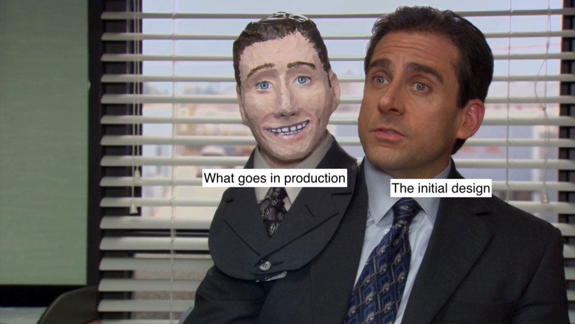 sarafazzini_'s tweet photo. UX designers nightmares with the most iconic Halloween scenes in @TheOffice 🎃 https://t.co/mqH9JxLnja