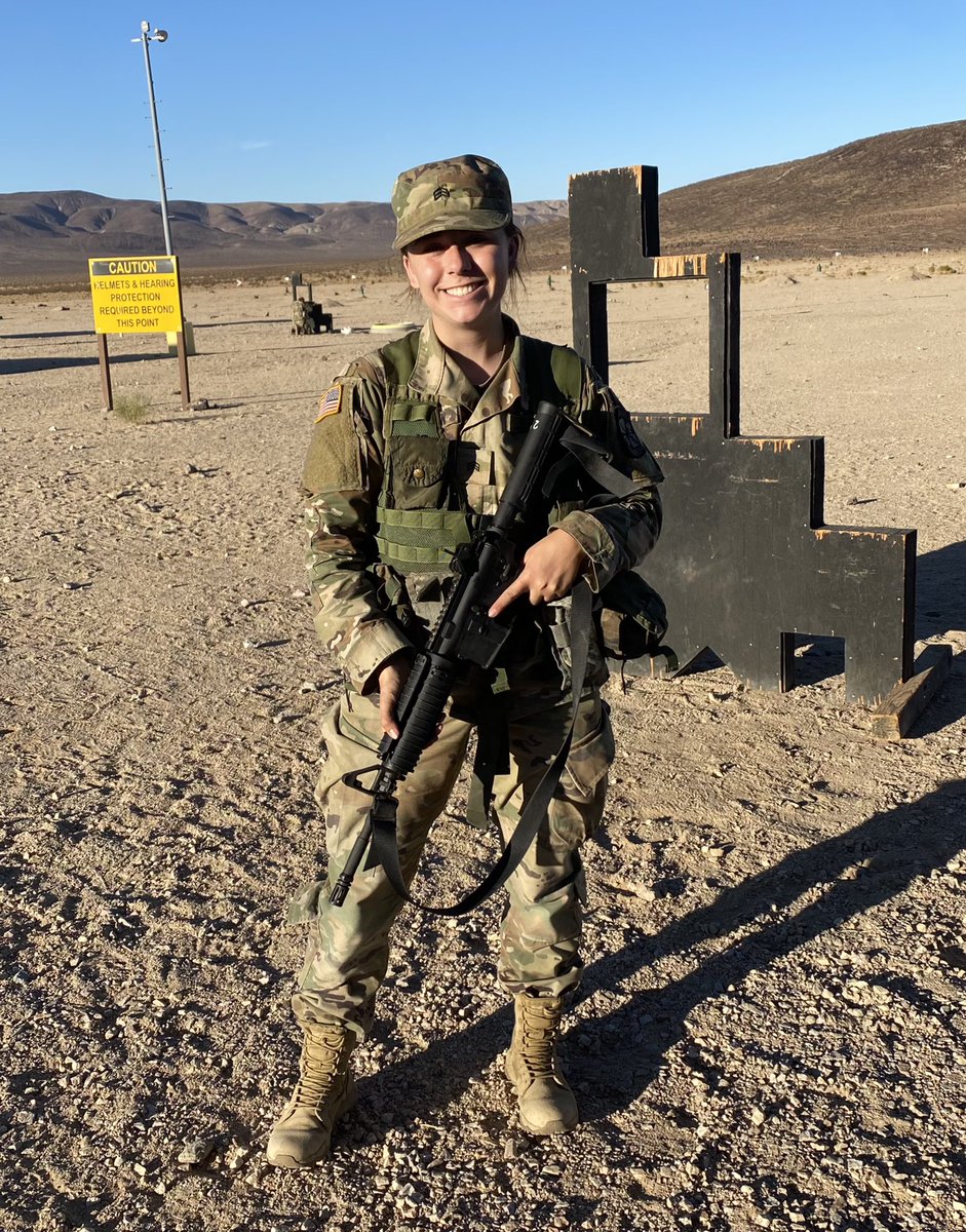 FullNelsonVideo's tweet photo. My daughter and her fellow @USCArmyROTC MS3 classmates at the National Training Center at Ft. Irwin this weekend…#fallftx #GoArmy #USC #trojanbattalion #armyrotc 🇺🇸✌🏼 https://t.co/Pdk7bnOe12