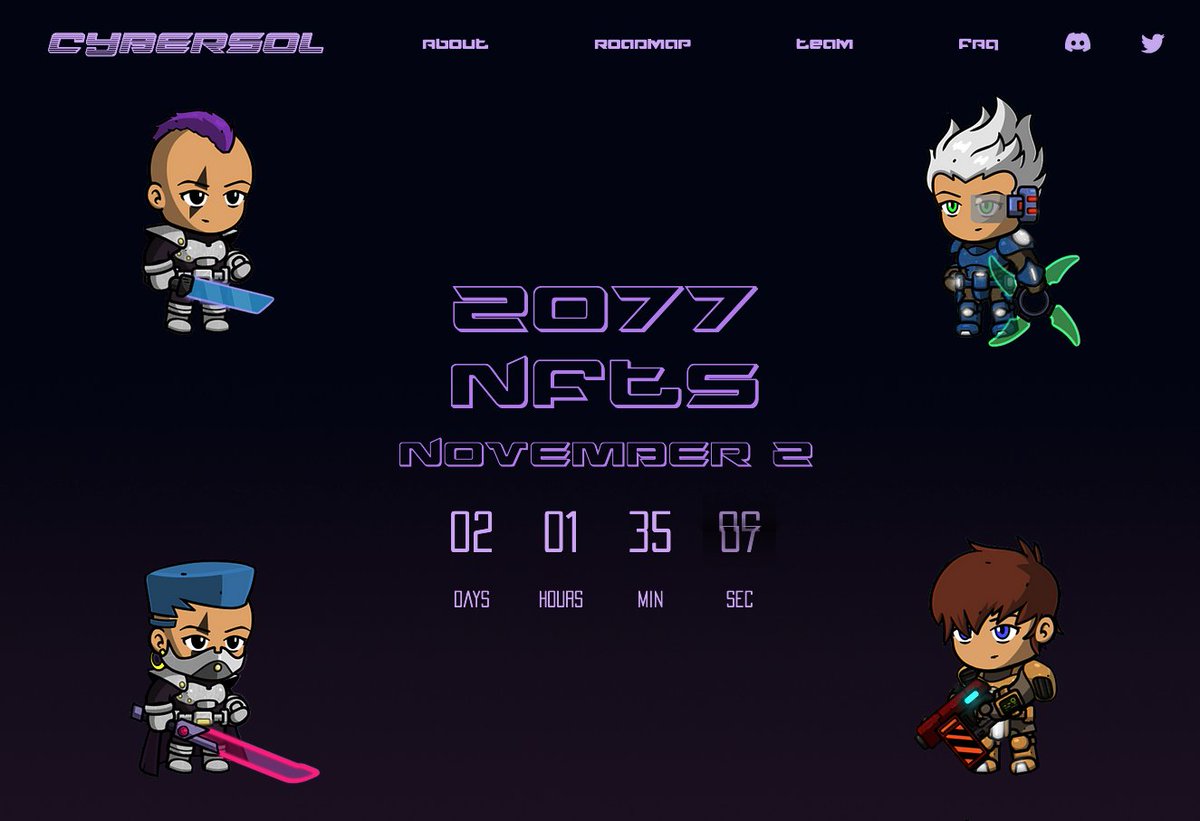 CyberSol NFT tweet media