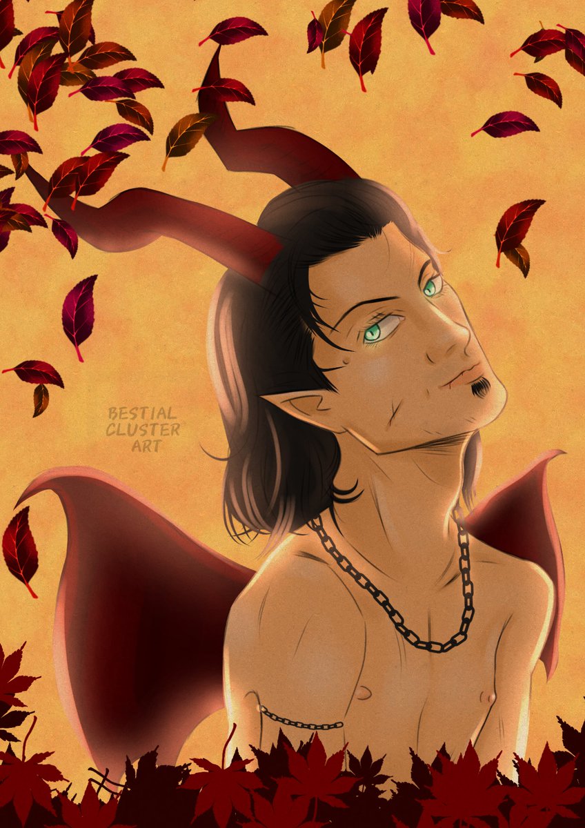 BestialCluster_'s tweet photo. Happy Halloween with Devil Jansen 🎃❤️ https://t.co/e8pVgcOUJy