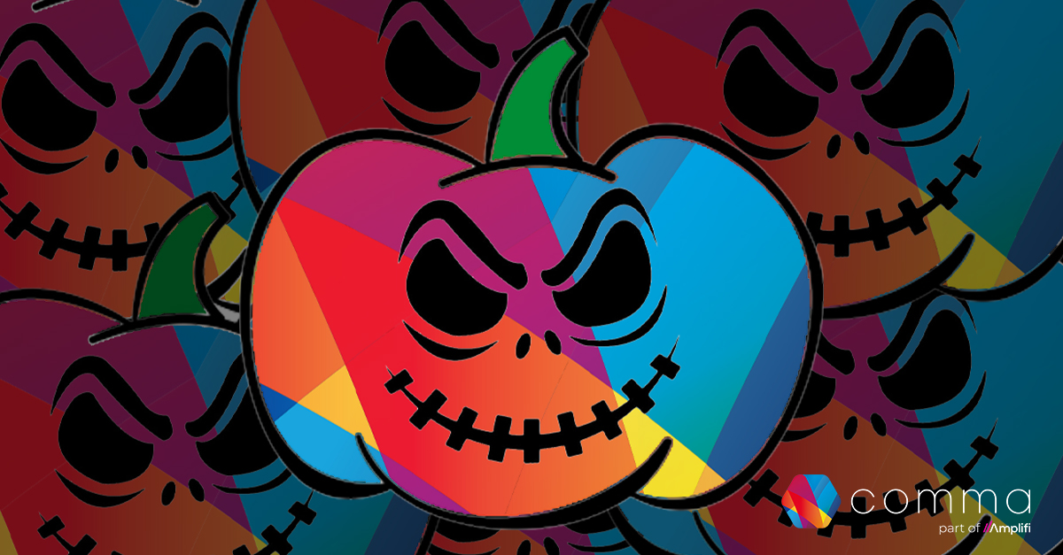 AmplifiEurope's tweet photo. Happy Halloween from Comma!

If your data is more trick than treat, you know whose door to knock on.

#scarydata https://t.co/NplGfXu9uC