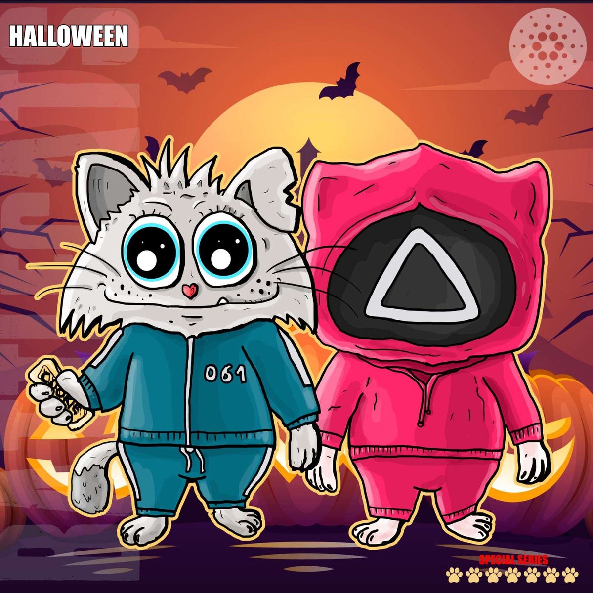 🎃 Win your unique @BattleCatsnft Halloween edition #NFT with 7 🐾

✅ Follow us!
✅ Retweet!
✅ Like!
✅ Tag 1 friend!

#CNFT #CNFTCommunity