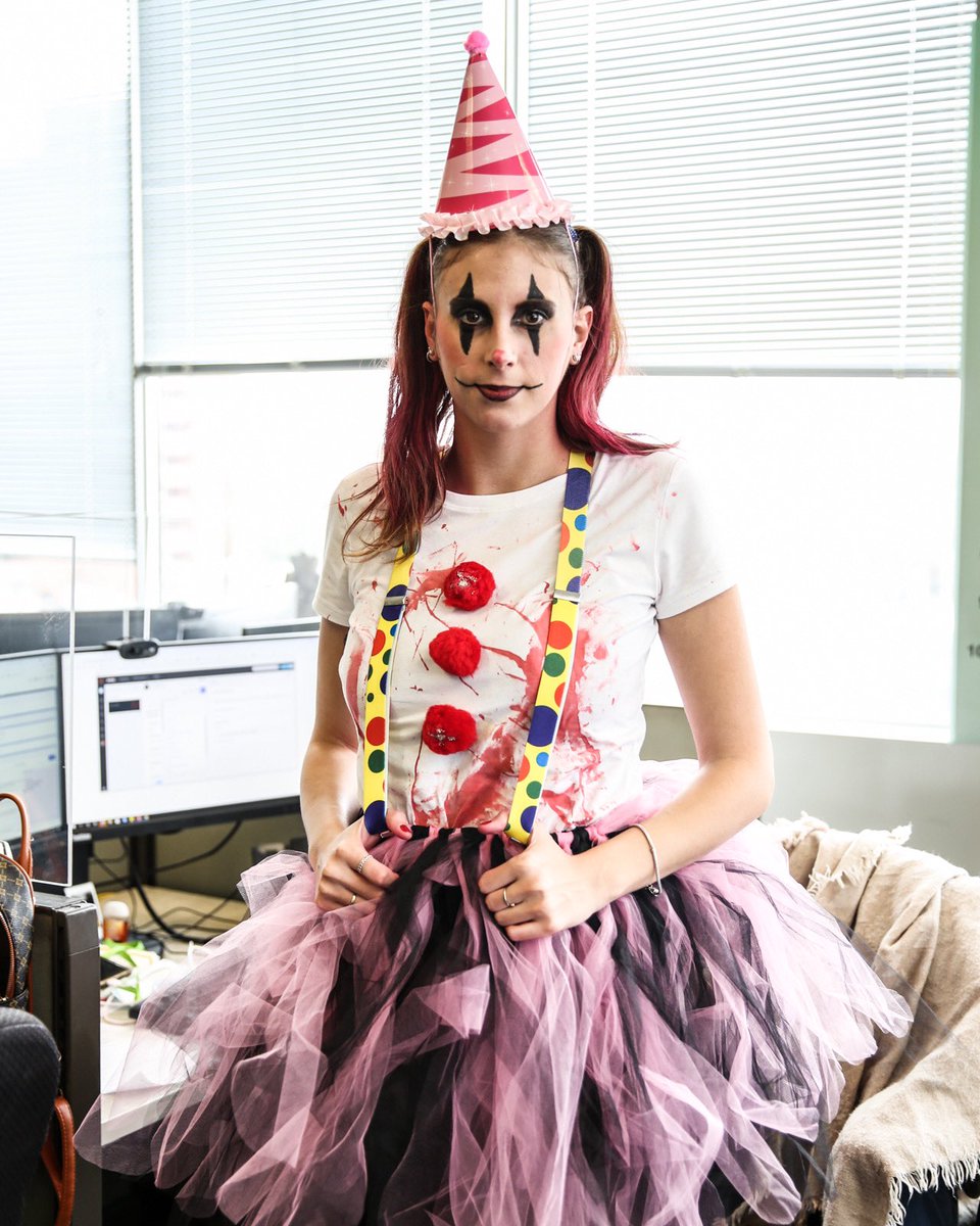 TLS_News's tweet photo. This Halloween, our management team is on Cloud 9. ☁️👌 Here's to all our MomentMakers® (including Louis 🐶) who got in the spooky spirit for our costume contest! 👻 #FirstServeOthers https://t.co/0MwRF8qhmZ