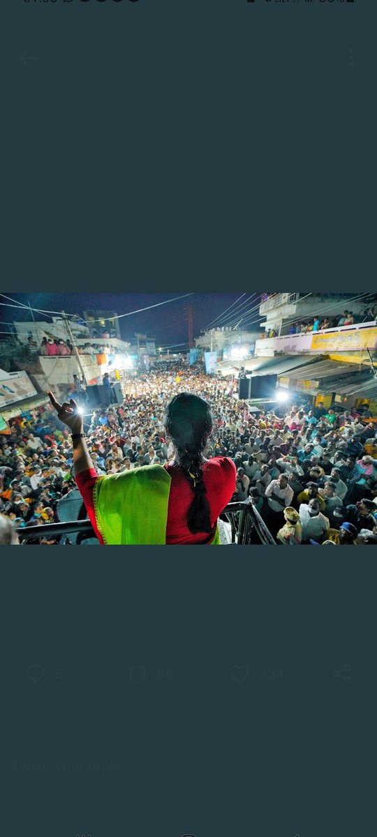YsrSharmila's tweet photo. @realyssharmila praja prasthanam padyatra #walkwithsharmila #Telangana https://t.co/KEOZS6H9wT
