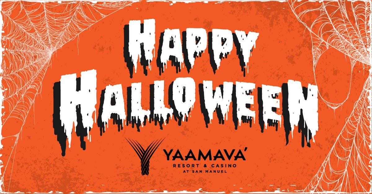Yaamava's tweet photo. Wrap up your Halloweekend with us at SoCal’s No. 1 Casino! 👻🎃 A cauldron filled with thousands in prizes is spilling over today, you don’t want to miss it! Witches Brew Drawing details here >> https://t.co/AxTBN8vPVZ #HappyHalloween #Yaamava #AllThrill https://t.co/2JVc9Gf2Uu