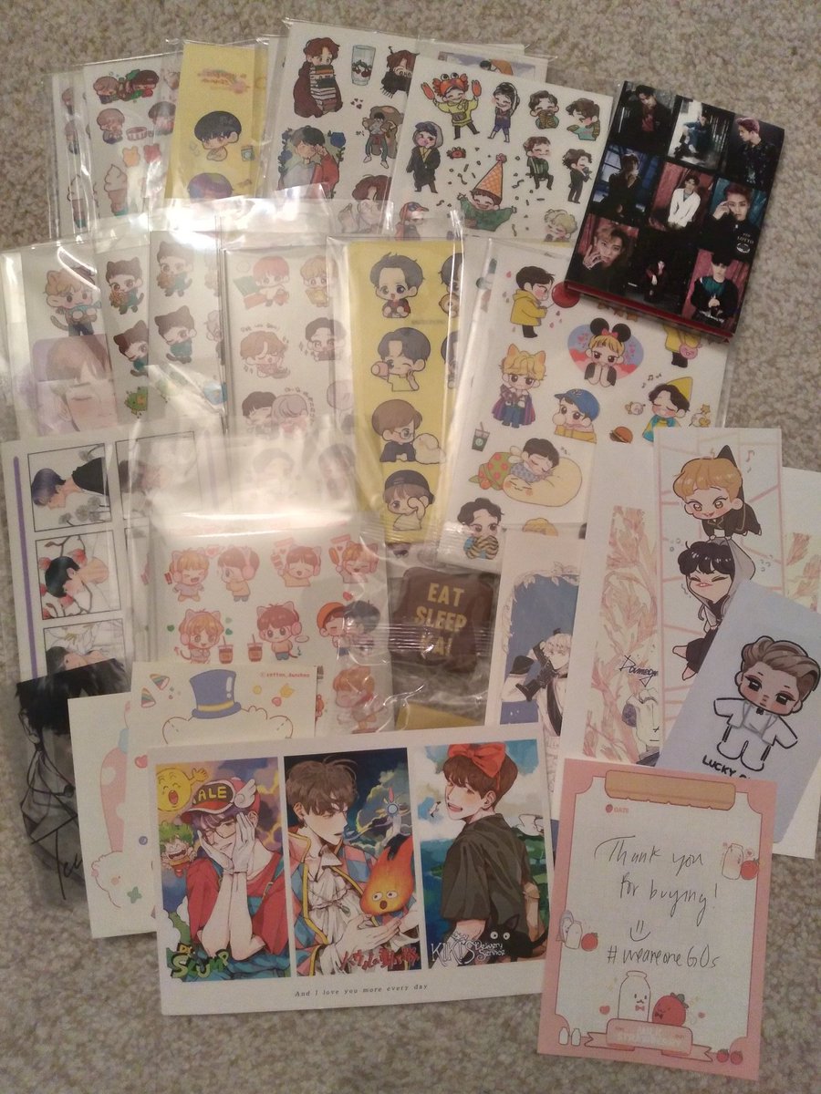 exokru's tweet photo. My goodies arrived the other day, thanks a bunch! @weareoneGOs #weareoneGOs https://t.co/3Nr511t9Jn