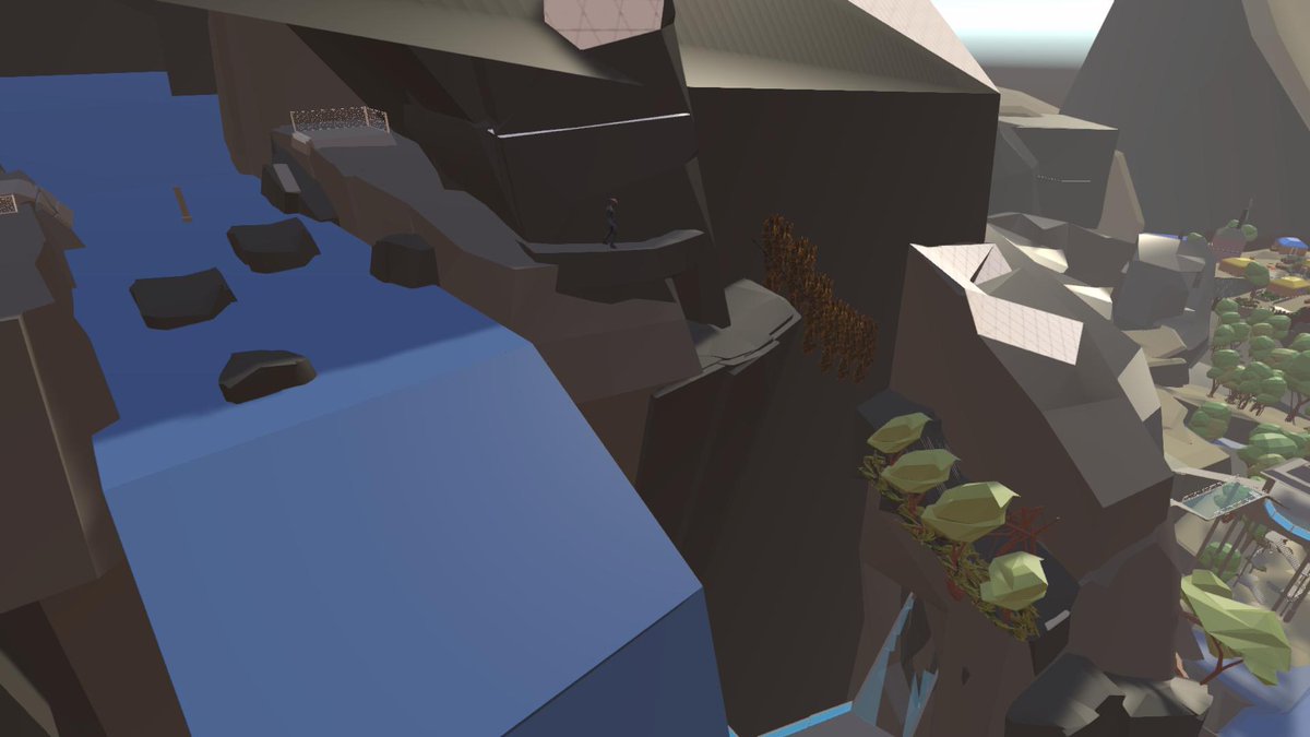Roman39004135's tweet photo. Hey #Blocktober , didn't have much, but had to post these screenshots of the level I've been working on for quite a long time. It's a part of my diploma work that I did during #Outblock course in #XYZschool
Workname is "A way home" https://t.co/414l4CvPhq