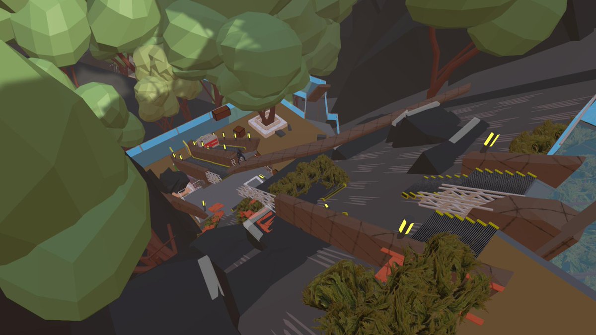 Roman39004135's tweet photo. Hey #Blocktober , didn't have much, but had to post these screenshots of the level I've been working on for quite a long time. It's a part of my diploma work that I did during #Outblock course in #XYZschool
Workname is "A way home" https://t.co/414l4CvPhq