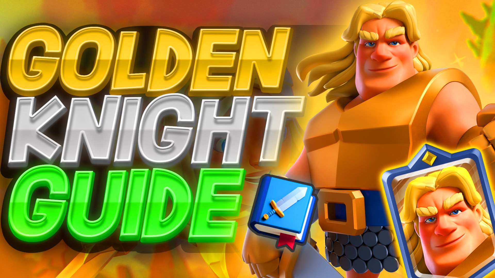 Golden Knight Clash Royale Champion