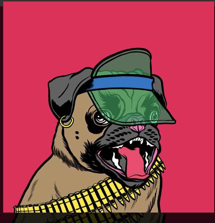 cryptocrf's tweet photo. @NFTverse_ @thugpugsnft https://t.co/9EJ3SczK9d