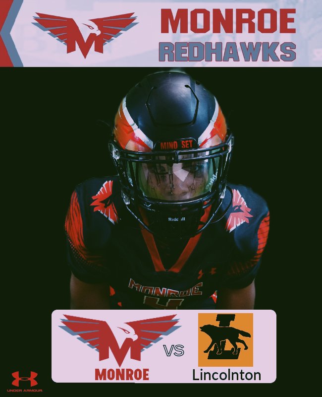 🚨1st Round 2A NCHSAA PLAYOFFS🚨

Nov. 5
Kickoff: 7:30pm
Location: Monroe
<a href="/MonroeHSNC/">Monroe High School (NC)</a> <a href="/UCNCFootball/">Tim Winters</a>
<a href="/UCHOOPS/">Union County Hoops, Football, Baseball & Softball</a> <a href="/UCPSNCAthletics/">UCPS NC Athletics</a>
<a href="/RedhawkAd/">Tim Niedermeier</a> <a href="/MomPrincipal/">SBatchelor</a>
Tickets🔻
Sales begin Monday Nov.1 @ 8am