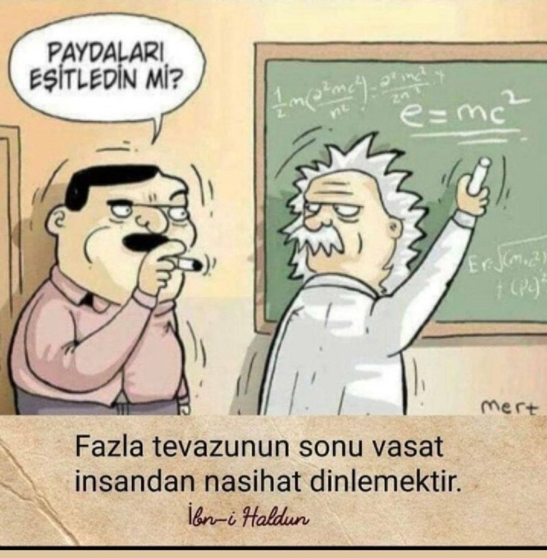 Fazla tevazunun sonu...