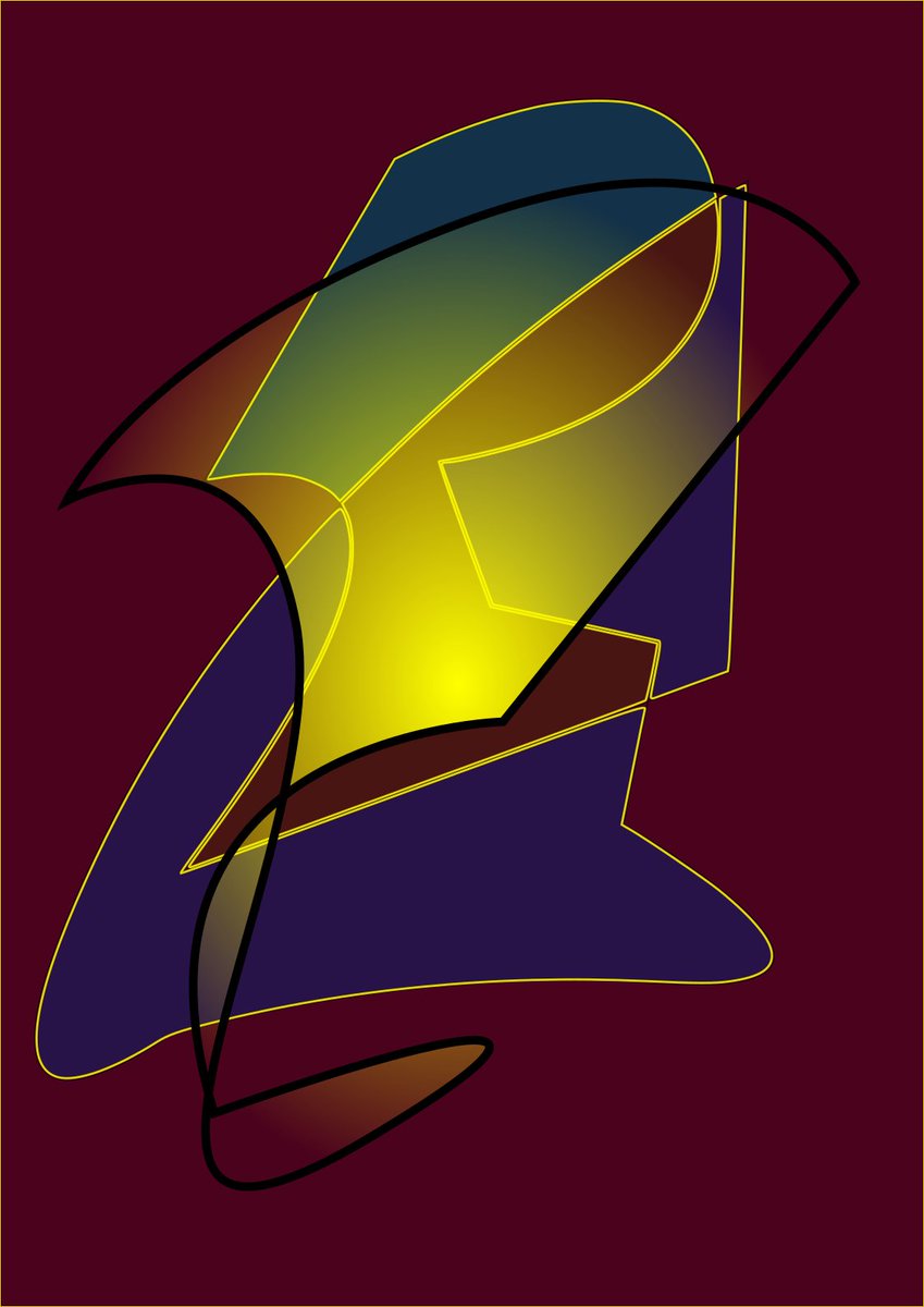 Blinded by the Lights - opensea.io/bandofgypsys #NFT #NFTCommunity #Abstract #abstractartist #digitalart