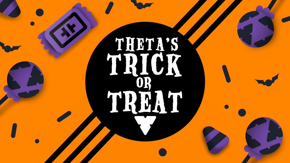 THETAtv's tweet photo. π¬We are live with #ThetaToT!
Come tune in for our @ThetaDrop Trick or Treat NFT reveal and for some spooky fun games!
β‘οΈPowered by @Theta_Network
Live on https://t.co/LVvY2DEPEO https://t.co/FWshUbzHTJ