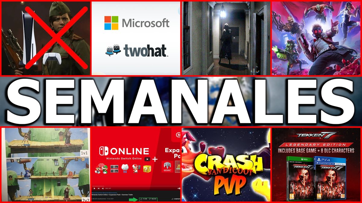 El_Locon_Gamer's tweet photo. YA NO MÁS MODOS EXCLUSIVO PARA #PlayStation DE #CODVANGUARD | #XBOX DOMINA #STEAM | #TEKKEN7LEGENDARYEDITION INCOMPLETO | #ModernWarfareII #silenthill #PT #SwitchOnlinesExpansionPack #Warner #TwoHat #Microsoft
▶️▶️▶️ https://t.co/pD2F2radus https://t.co/VRWnsBvwYn