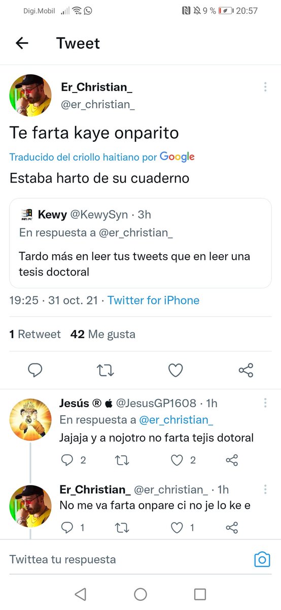 rubiossierra's tweet photo. @er_christian_ Puede uzá er tradurtó https://t.co/OX3JtwUj4w