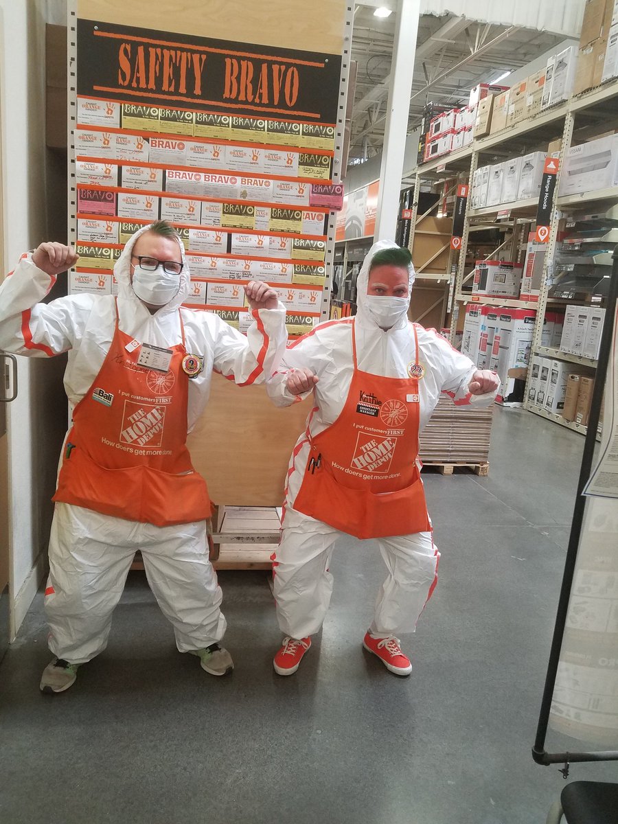 All kinds of strange things happening  at #4008....ASM Kathie  and Specialist Kris seem to have become oompa loompas!!