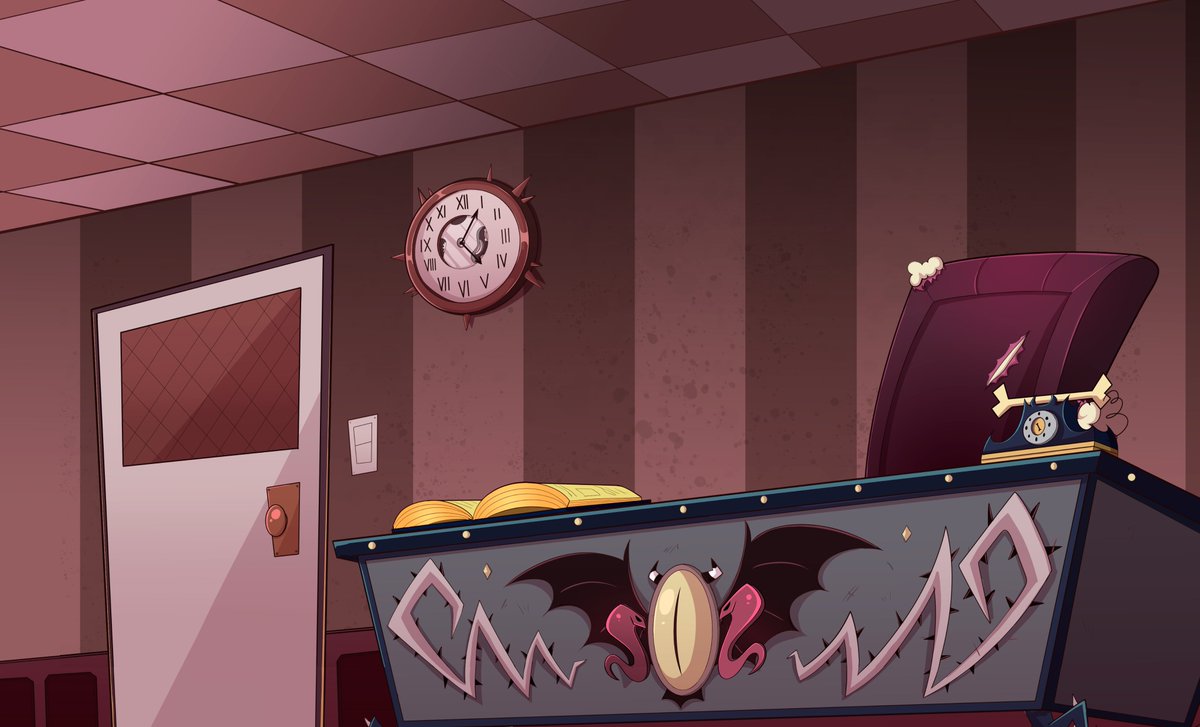 BeNji_Sann's tweet photo. A few Helluva bgs  I did for EP 7! ❤️ #HelluvaBoss https://t.co/OFFJmH6Di2