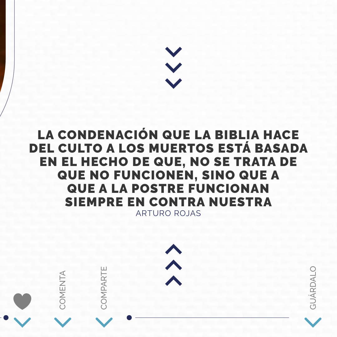 CreerComprender's tweet photo. #CreeryComprender La invocación y el culto a los muertos es abrir peligrosas ventanas espirituales para terminar recibiendo gato por liebre, pues los seres humanos fallecidos no pueden atender estas invocaciones.
#Apologetica #Biblia #ArturoRojas #Dios #31Octubre #Halloween2021 https://t.co/FKsyzB00lp