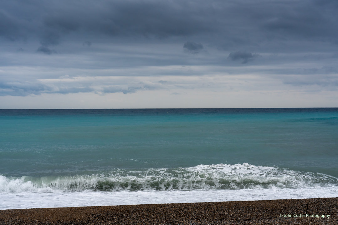 #CotedAzurFrance Even when it’s grey its blue! #cagnessurmer #onatousbesoindusud #france #Mediterranean  #sea #mer