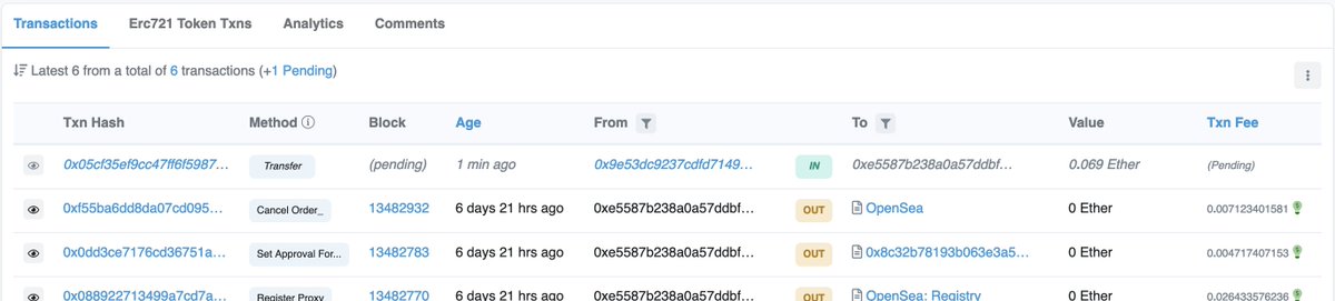 MasterFuruNFT's tweet photo. @nes41650381 you should have received the transaction as per the screenshot. all the best and sorry for the nuance of opensea https://t.co/7o6ez822dH