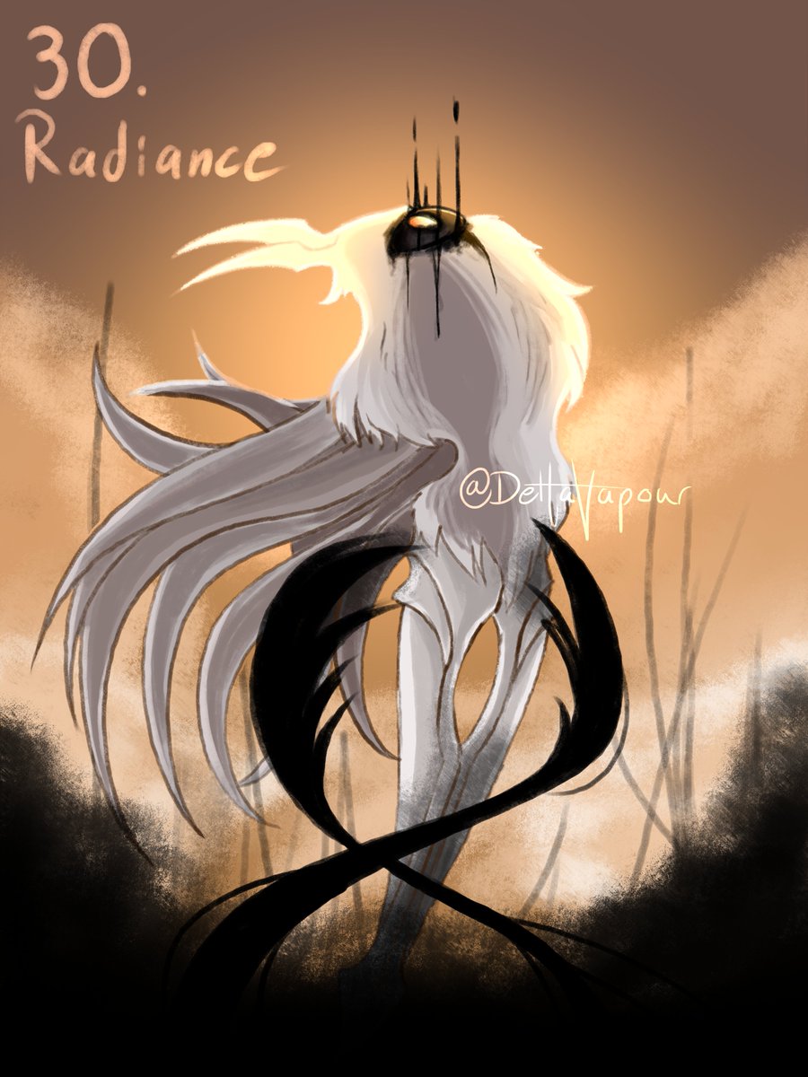 DeltaVapour's tweet photo. SHOO! INTO THE VOID YOU GO! SHOO!

#HollowKnight #hollowtober #hollowknightfanart #radiance #moth https://t.co/TU39Tp8m2i