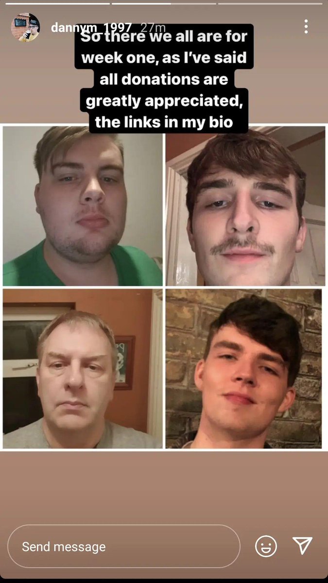 PolMacaMhaistir's tweet photo. Myself and the lads are taking part in Movember. Feel free to donate to linkie https://t.co/ncE30RQZCP https://t.co/Lw4Zm8koke