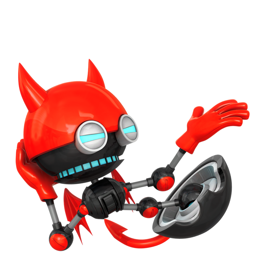 「Deviled Eggman and his Impbots 」|Nibroc.Rockのイラスト