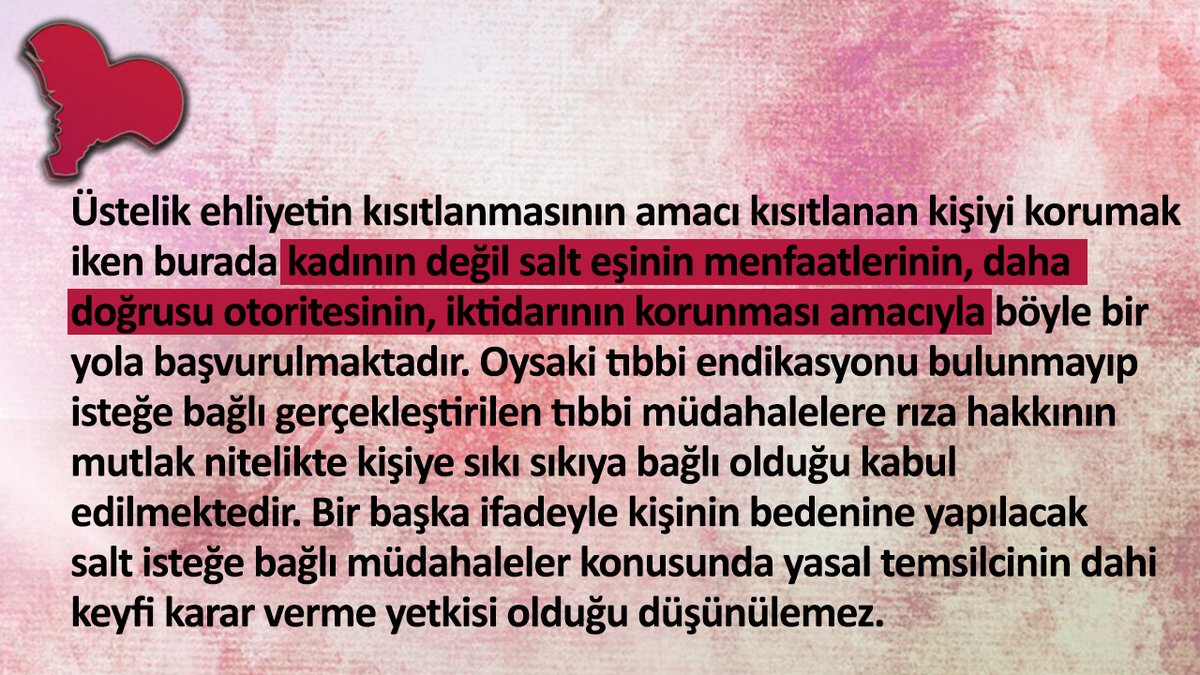 'Evli Kadınlar Bakımından Gebeliğin Sonlandırılması' hakkında hukuki çerçeve önerisini, Doç.Dr. Özge Yücel'e sorduk, öğrendik❤️
👇
@hititguenesi